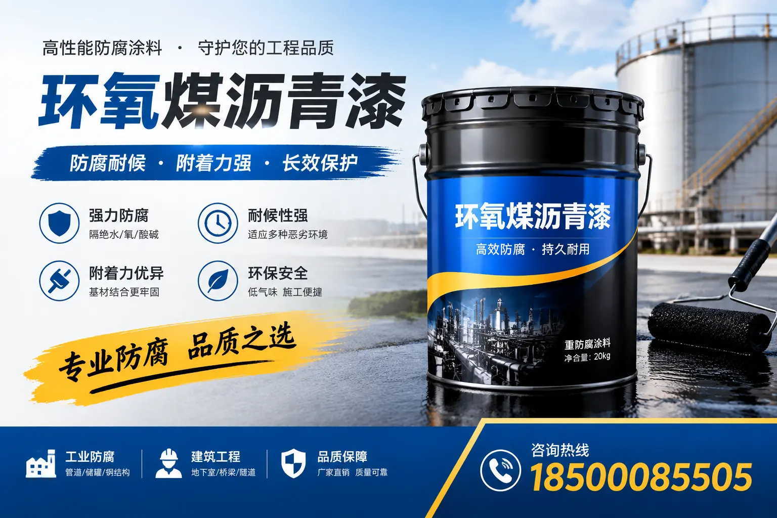如何选择适合的环氧煤沥青漆？白城市场选型指南